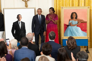 Michelle et Barack Obama de retour à la Maison Blanche.