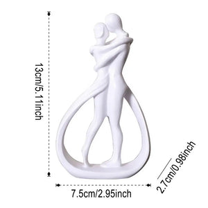 STATUE DE COUPLE AMOUREUX 🧡. 
FIGURINE EN RÉSINE