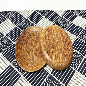 SOLID WOOD OVAL DISH