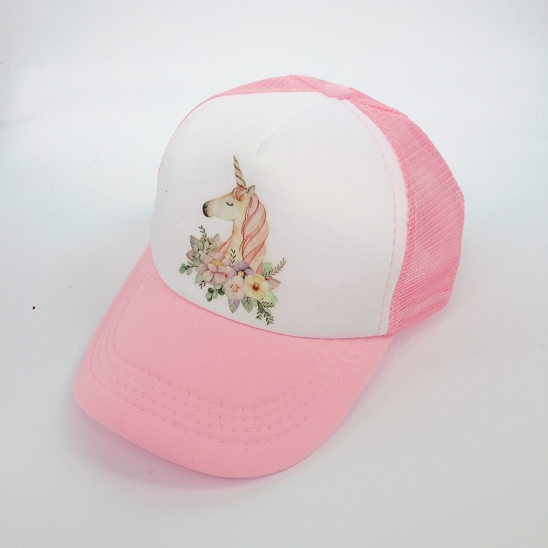 CHILDREN'S UNICORN BASEBALL CAP 