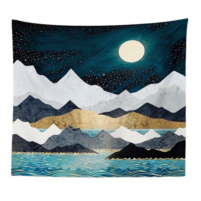 ABSTRACT WALL TAPESTRY