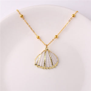 COLLIER BOHO EN COQUILLAGE