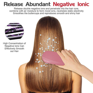 NEGATIVE ION ELECTRIC HAIRBRUSH