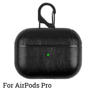 LEATHER STORAGE CASE FOR PORTABLE EARPHONES 