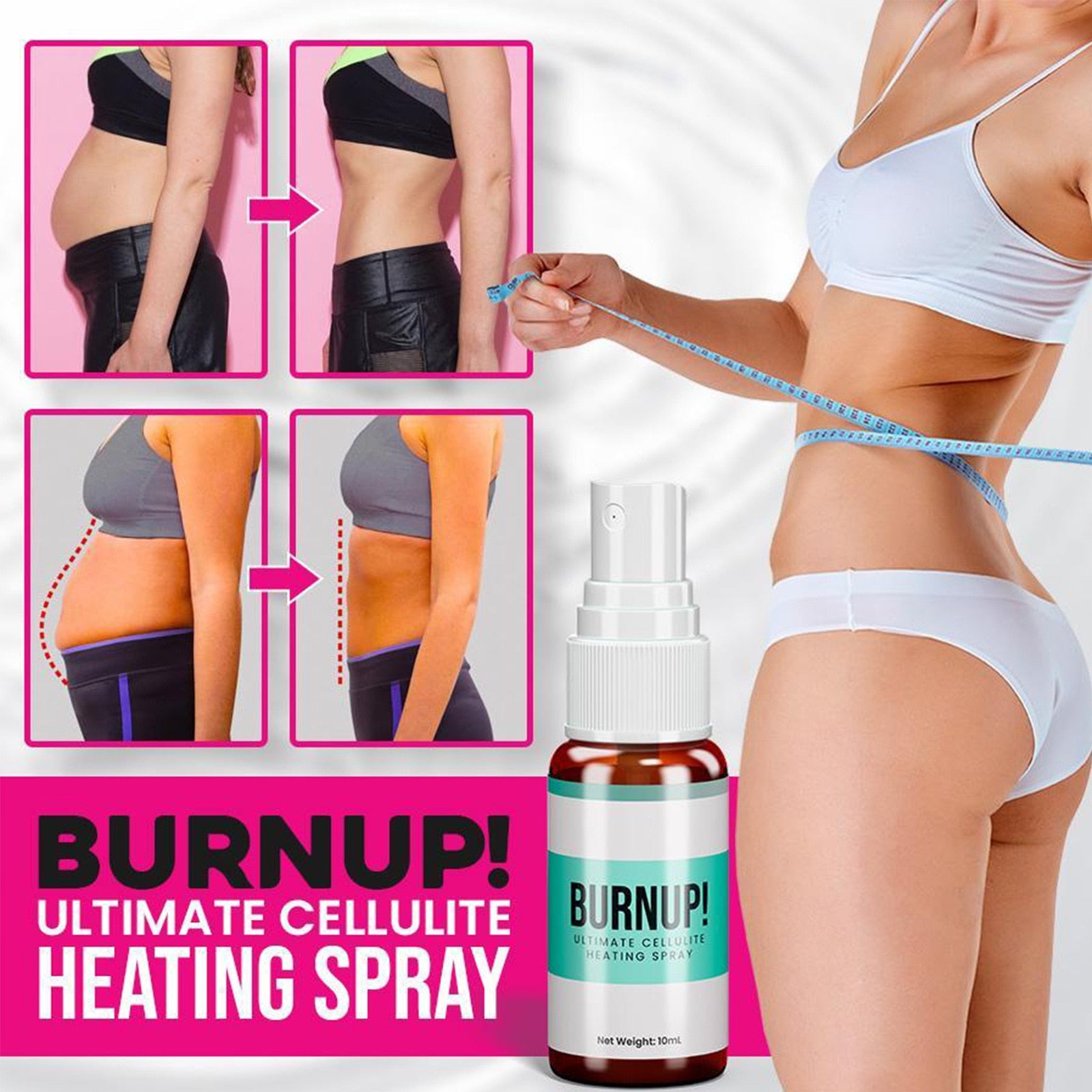 ULTIMATE HEATING SPRAY AGAINST CELLULITE