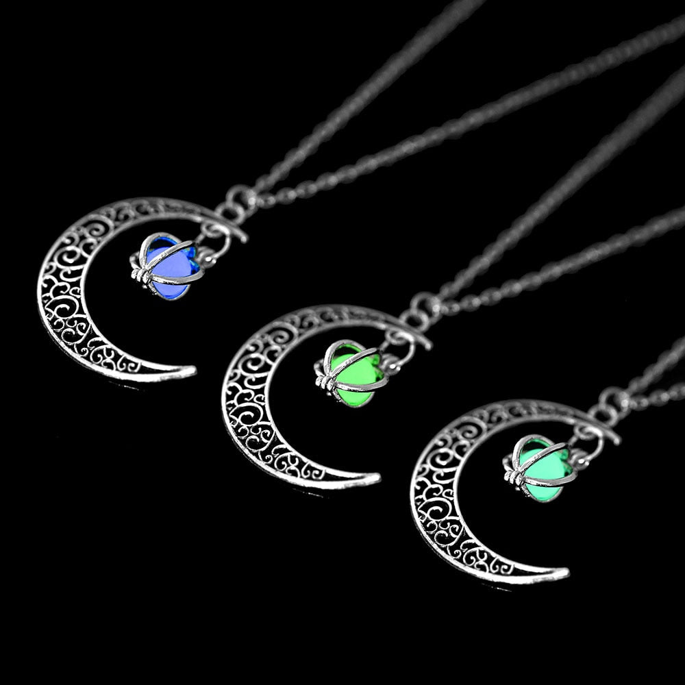 COLLIER A PENDENTIF LUMINEUX