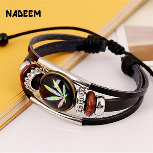 BRAIDED LEATHER STRAP