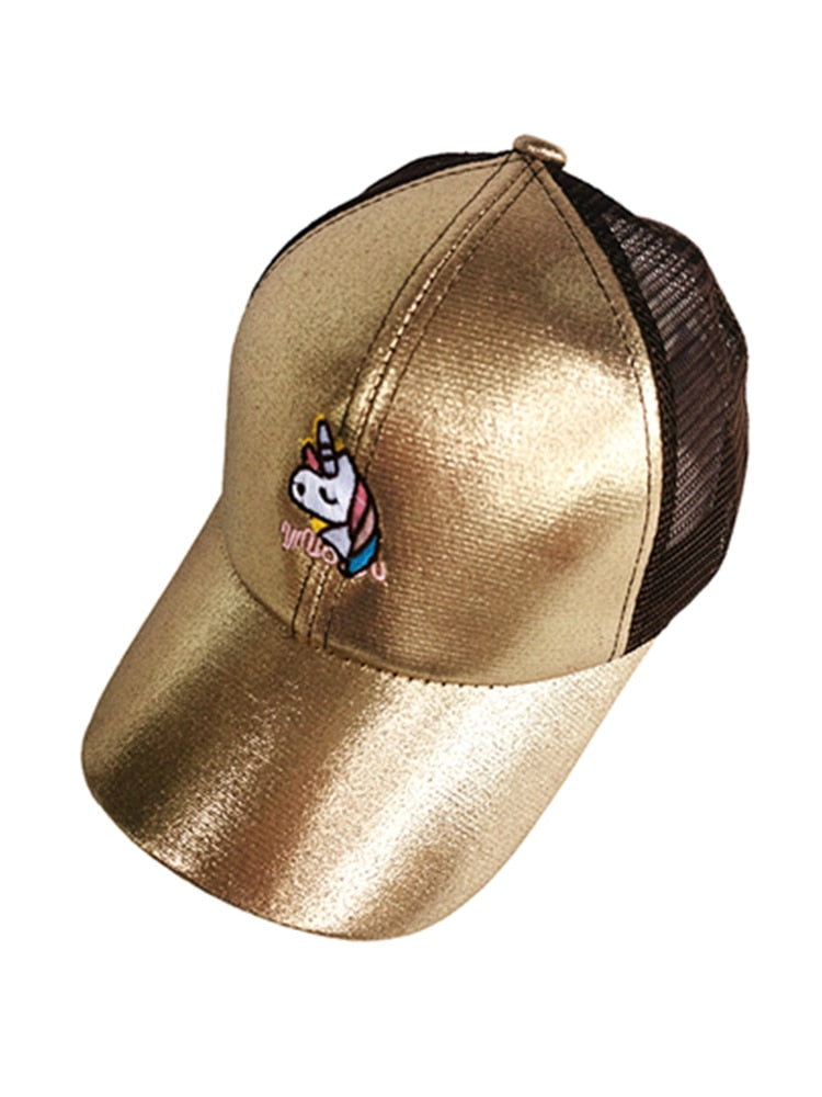 CHILDREN'S UNICORN BASEBALL CAP 