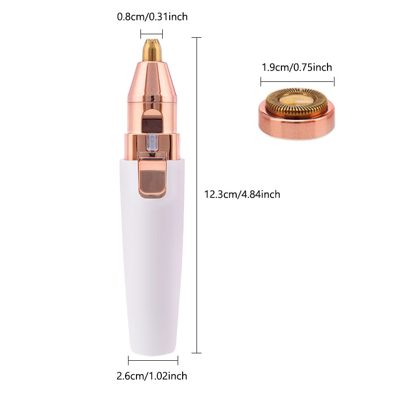 RECHARGEABLE ELECTRIC EYEBROW TRIMMER 