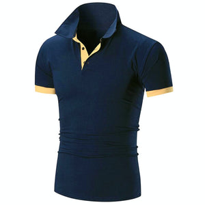 POLO D'ÉTÉ À MANCHE COURTES