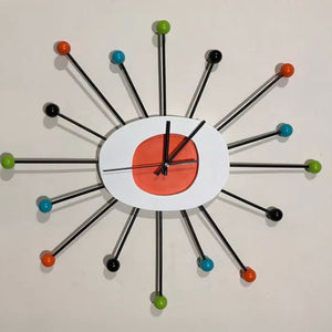 HORLOGE DE STYLE MILIEU DU SIÈCLE DERNIER
