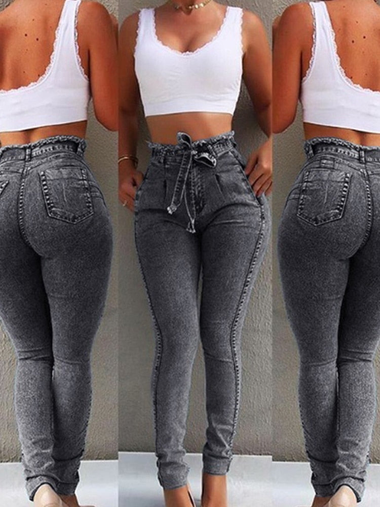 HIGH WAIST JEANS 