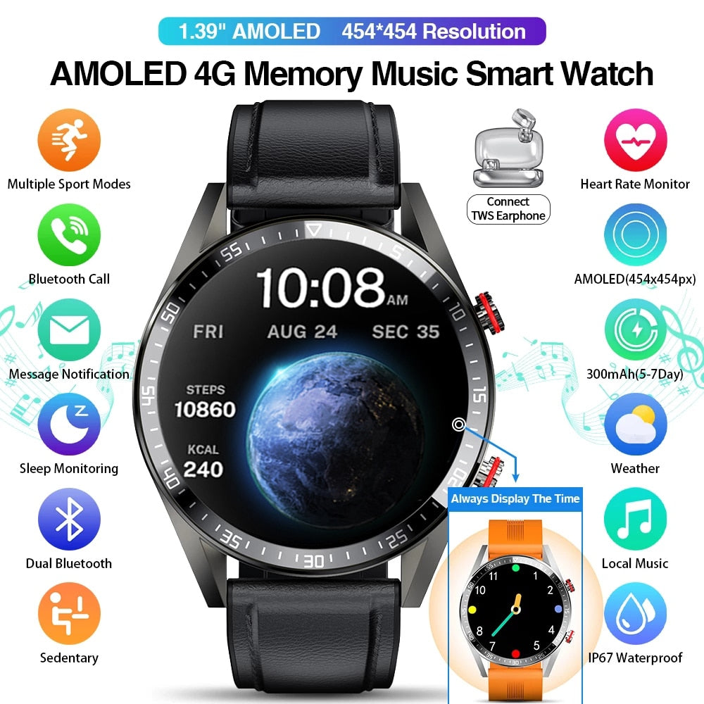 ANDROID TWS SMARTWATCH FOR MEN
