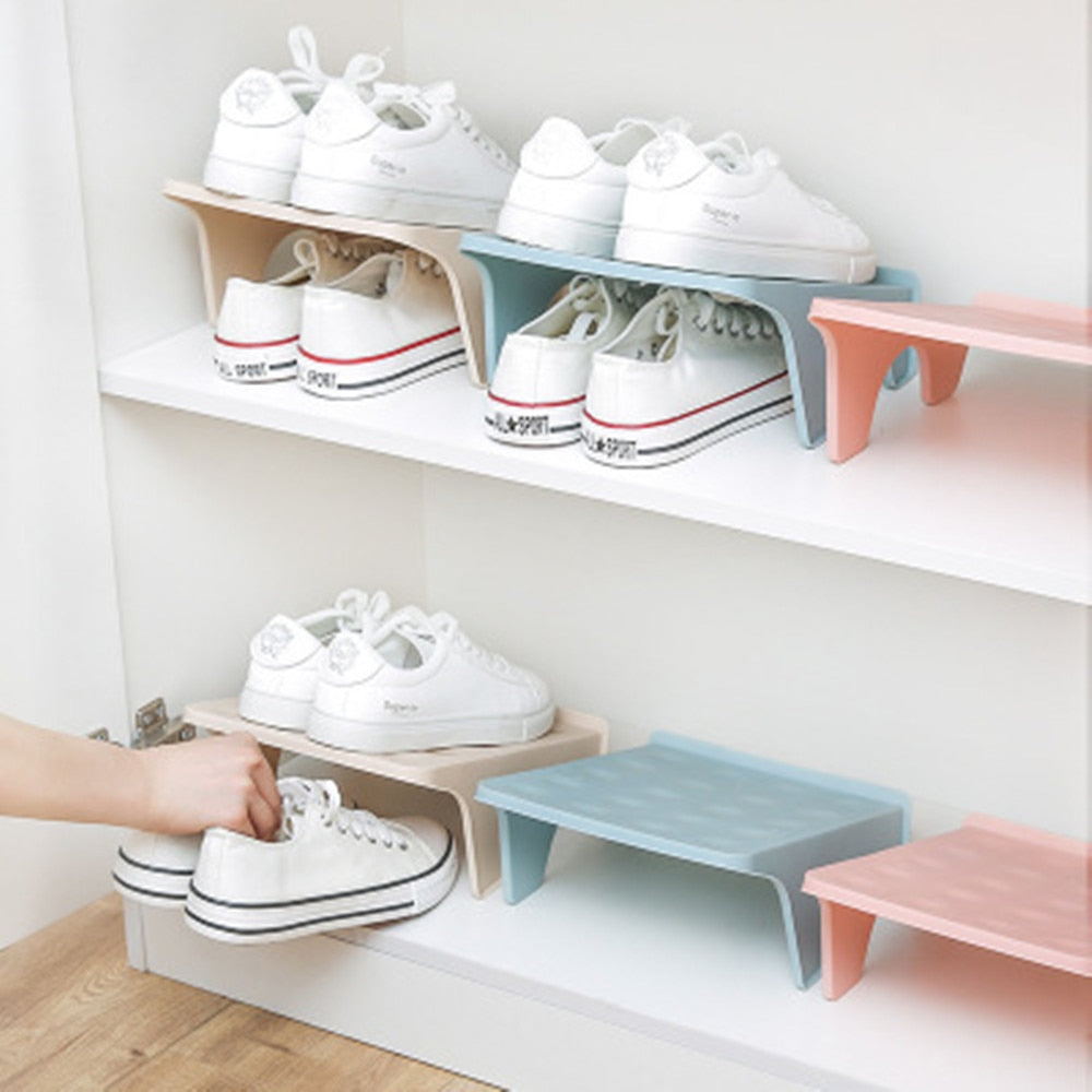 DOUBLE LAYER SHOE ORGANIZER