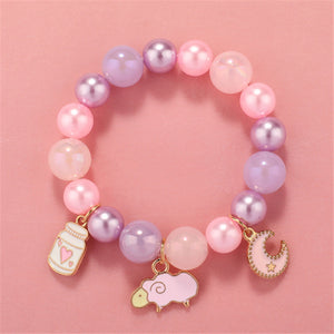 BRACELET DE PERLES POP-CORN